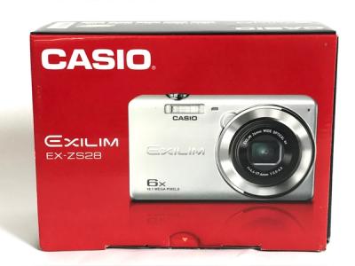 CASIO カシオ EXILIM EX-ZS28SR コンパクト デジタルカメラ シルバー