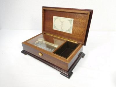 ORPHEUSオルゴール sankyo 肥り 愛の讃歌 エーデルワイス