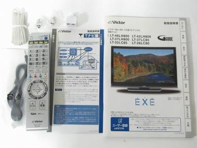 【中古】Victor ビクター JVC 液晶テレビ TV EXE LT-32LC85 32型 倍速液晶 18 kg 楽 楽直【大型】 T2347927  | ReRe（安く買えるドットコム）
