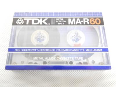 未開封 カセットテープ TDK MA-R60 メタルカセットテープ 2個の新品