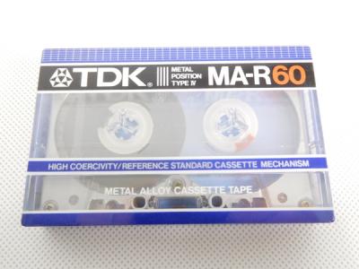 未開封 カセットテープ TDK MA-R60 メタルカセットテープ 2個の新品