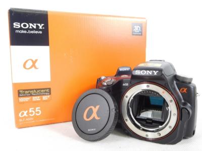 SONY α55 SLT-A55V デジタル 一眼 カメラ ボディ