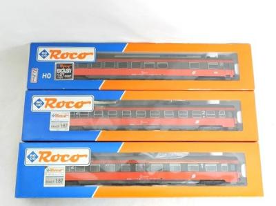 ROCOのHOゲージ 3台セット ゆがめ