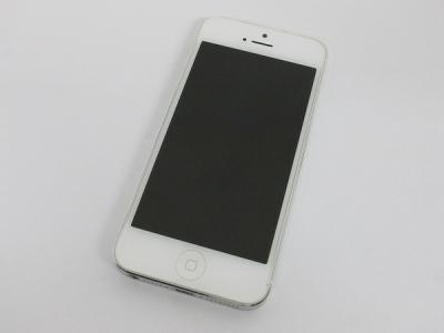 Apple iPhone 5 MD300J/A 32GB SoftBank ホワイト&amp;シルバー