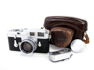 Leica M3 Summicron 50mm F2 ダブルストローク シルバー カメラ ズミクロン