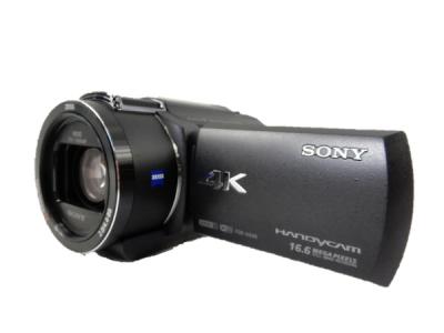 SONY ソニー ビデオカメラ ハンディカム FDR-AX40 ブラック 内蔵64GB ハンディカム 4K 空間光学手ブレ補正 光学20倍ズーム