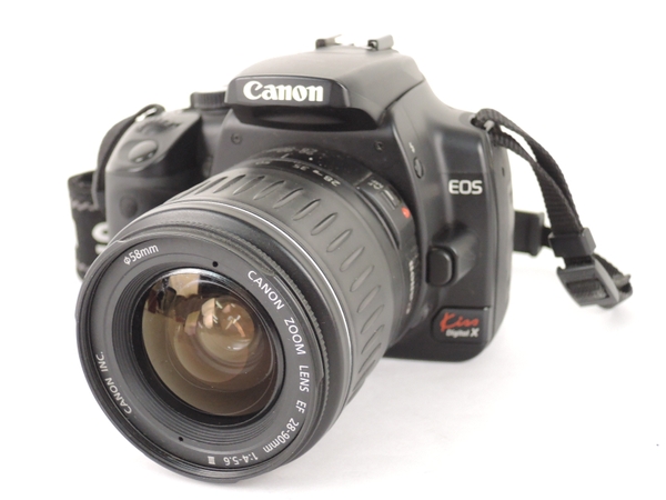 Canon EOS kiss Digital X 一眼 カメラ レンズ EF 28-90mm F4-5.6 III 付-
