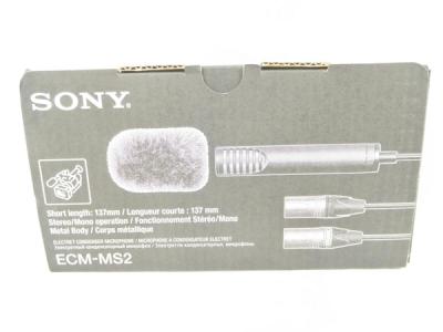 SONY ソニー ECM-MS2 エレクトレットコンデンサーマイクロホン