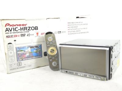 Pioneer パイオニア carrozzeria 楽ナビ AVIC-HRZ08 HDDナビ 7型