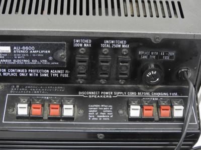 SANSUI サンスイ AU-6600 プリメインアンプの新品/中古販売