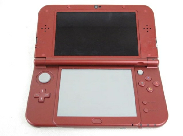 良品 任天堂 NEW 3DS LL メタリックレッド ダブルスクリーン Nintendo-