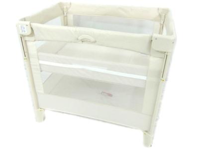 Aprica COCONEL 66040 ベビー ベッド 収納持ち運び可能 新生児(体重2.5kg)~24ヶ月(体重13kg)まで
