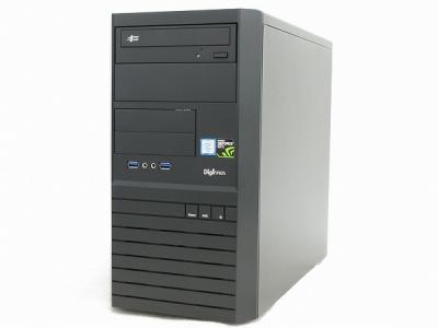 Dospara Diginnos Magnate MX i5 3.2GHz 8GB SSD275GB GTX1050 Win10 Home 64bit ゲーミング デスクトップ ブラック系