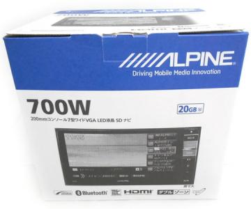 ALPINE アルパイン 700W SDナビ 7型