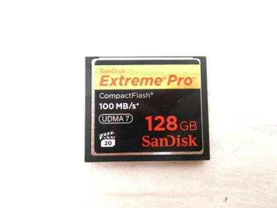 SanDisk UDMA7 128G コンパストフラッシュメモリ