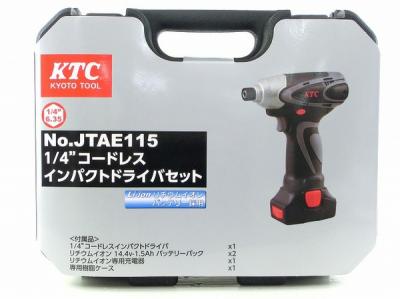 KTC 京都機械工具 JTAE115 1/4" コードレスインパクトドライバ
