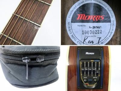 MORRISモーリス S-20NAT アコースティックギター エレアコ 中古MORRISモーリス S-20 /NAT アコースティックギター エレアコ