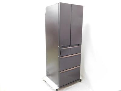 MITSUBISHI 三菱 MR-WX48Z-BR 冷蔵庫 475L 6ドア クリスタルブラウン