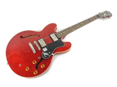 Epiphone DOT CH 335 タイプ チェリー セミアコ ギター