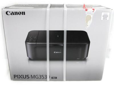 Canon キヤノン PIXUS MG3530BK インクジェット複合機 ブラック