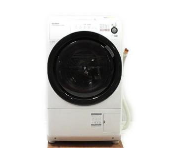 SHARP シャープ ES-S60-WL 洗濯機 ドラム式 6.0kg 左開き ホワイト系