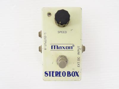 【希少】Maxon Stereo Box マクソン　ステレオボックス マクソン MAXON STEREO BOX ステレオボックス コンパクトペダル