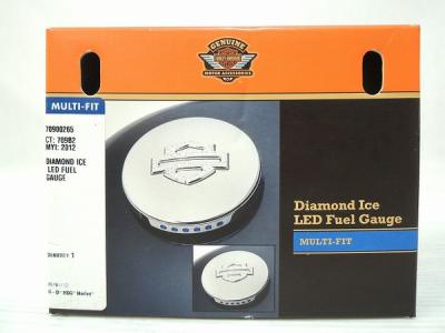 ハーレー純正 70900265 Diamond Ice LED Fuel Gauge LEDフュエルゲージ ダイヤモンドアイス