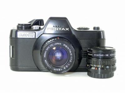 カメラ フィルムカメラ PENTAX auto110 コンプリート キットの新品/中古販売 | 1149356 | ReRe 
