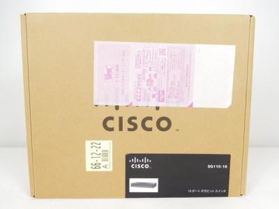 未開封 Cisco Small Business SG110-16-JP PCハブ 16ポート ギガビット スイッチ