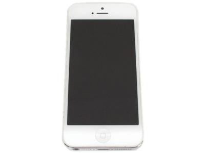 Apple iPhone 5 MD300J/A 32GB SoftBank ホワイト&amp;シルバー