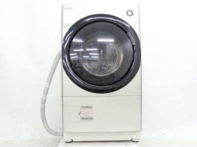 SHARP シャープ プラズマクラスター Ag+イオンコート ES-Z100-NR 洗濯機 ドラム式 9kg 右開き ゴールド系