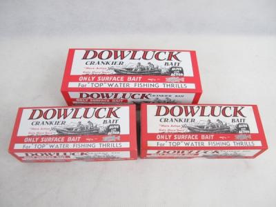 道楽 DOWLUCK CRANKIER BAIT ルアー 4点セットの新品/中古販売