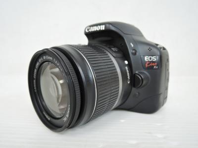 Canon キャノン EOS Kiss X4 KISSX4-WKIT ダブルズームキット カメラ デジタル一眼 ブラック