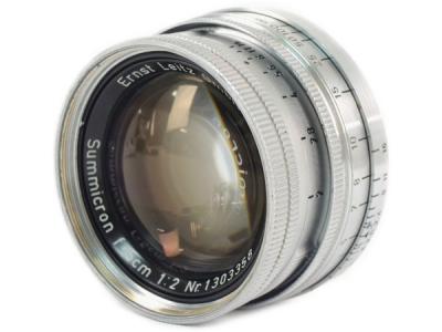 Leica summicron 5cm 1:2 沈胴式 ズミクロン ライカ