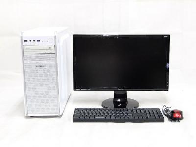 ゲーミングPC(i5 7600 GTX1050ti 16G)ディスプレイセット