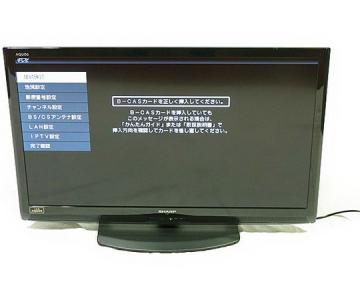 SHARP シャープ AQUOS アクオス LC-40V7-B 液晶テレビ 40V型