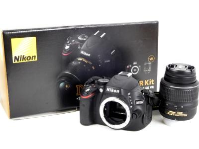 Nikon ニコン D5100 18-55VR レンズキット D5100LK18-55 カメラ デジタル一眼 ブラック