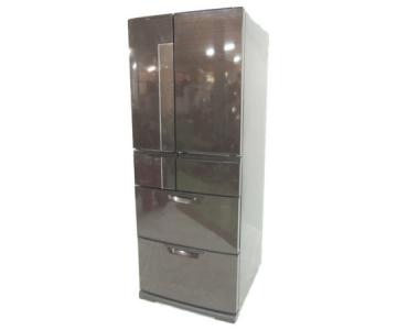 MITSUBISHI 三菱 MR-JX47LW-BR 冷蔵庫 470L 6ドア フレンチドア シャイニーブラウン