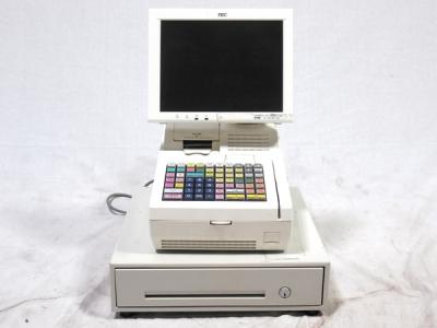 TOSHIBA 東芝テック WILLPOS Mini QT-100 POS レジ ドロワーセット ピュアホワイト