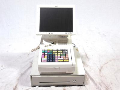 TOSHIBA 東芝テック WILLPOS Mini QT-100 POS レジ ドロワーセット ピュアホワイト