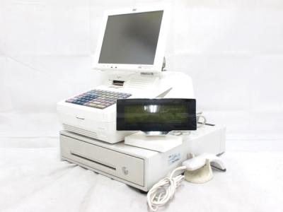 TOSHIBA 東芝テック WILLPOS Mini QT-100 POS レジ ドロワーセット ピュアホワイト
