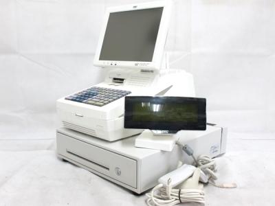 TOSHIBA 東芝テック WILLPOS Mini QT-100 POS レジ ドロワーセット ピュアホワイト