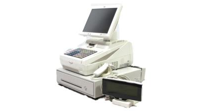 TOSHIBA 東芝テック WILLPOS Mini QT-100 POS レジ ドロワーセット ピュアホワイト