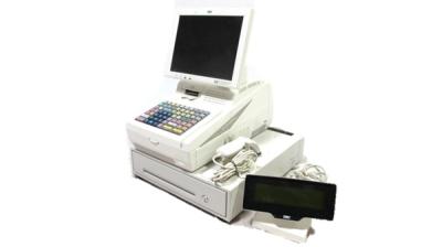 TOSHIBA 東芝テック WILLPOS Mini QT-100 POS レジ ドロワーセット ピュアホワイト
