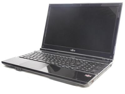 FUJITSU FMV LIFEBOOK AH40/J FMVA40JBJ E2-1800 1.7GHz 8GB HDD750GB Radeon HD7340 Win8 64bit 15.6型 ノート シャイニーブラック USB3.0 HDMI