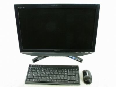 TOSHIBA REGZA PC D731/T7DB PD731T7DBFB i5 2430M 2.4GHz 4GB HDD2TB Win7 Home 64bit 23型 一体型 デスクトップ プレシャスブラック Wi-Fi Blu-ray