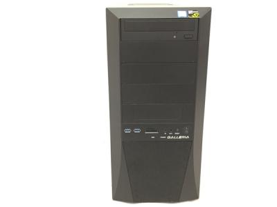 Dospara Diginnos GALLERIA XF i7 6700 3.4Hz 8GB SSD 750GB HDD 2TB GTX 1070 デスクトップ ブラック系