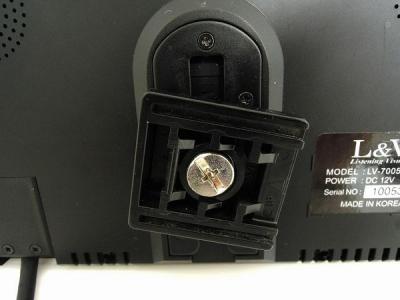L&V LV-7005S モニター L&V LV-7005S 7インチワイドVGA カラーモニター リアモニター