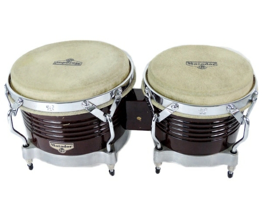 LP M201AW Matador Wood Bongos Natural Gold ウッドボンゴ