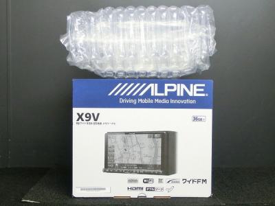 ALPINE アルパイン X9V 9型ワイドWXGA LED液晶 メモリーカーナビ